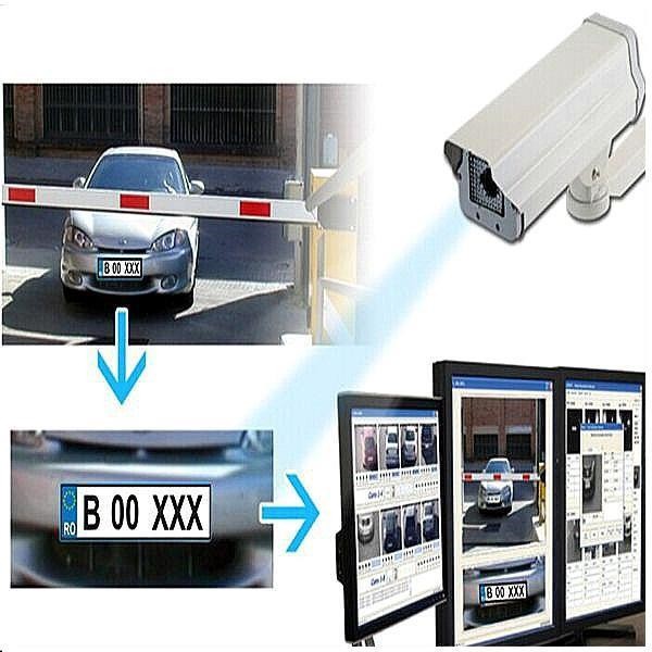 ANPR LPR System zarządzania parkingiem samochodowym z oprogramowaniem